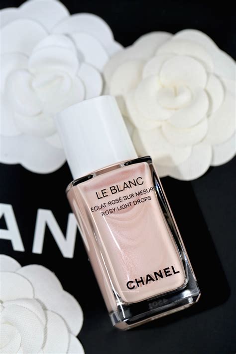 chanel rose drops|chanel le blanc rosy.